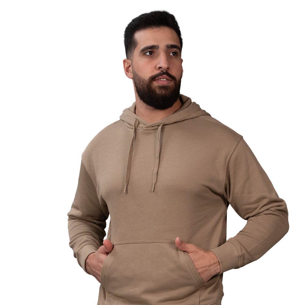 Men's Relaxed Fit French Terry Hoodie Sweatshirt S - Shop Giordano