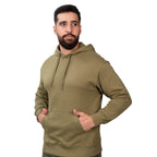 Men's Relaxed Fit French Terry Hoodie Sweatshirt S - Shop Giordano