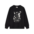 Men's Relaxed Fit Long Sleeve Tom & Jerry French Terry Sweatshirt S - Shop Giordano