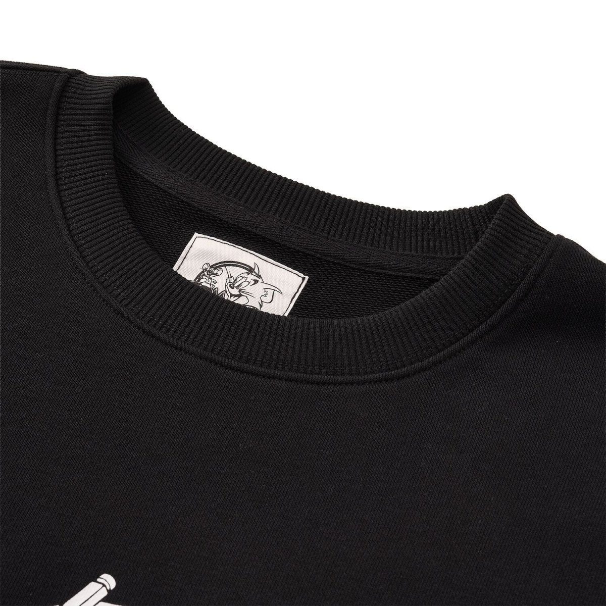 Men's Relaxed Fit Long Sleeve Tom & Jerry French Terry Sweatshirt S - Shop Giordano