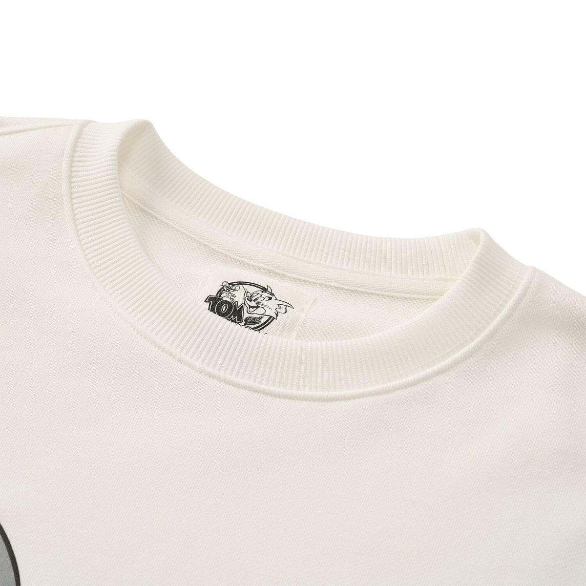 Men's Relaxed Fit Long Sleeve Tom & Jerry French Terry Sweatshirt S - Shop Giordano