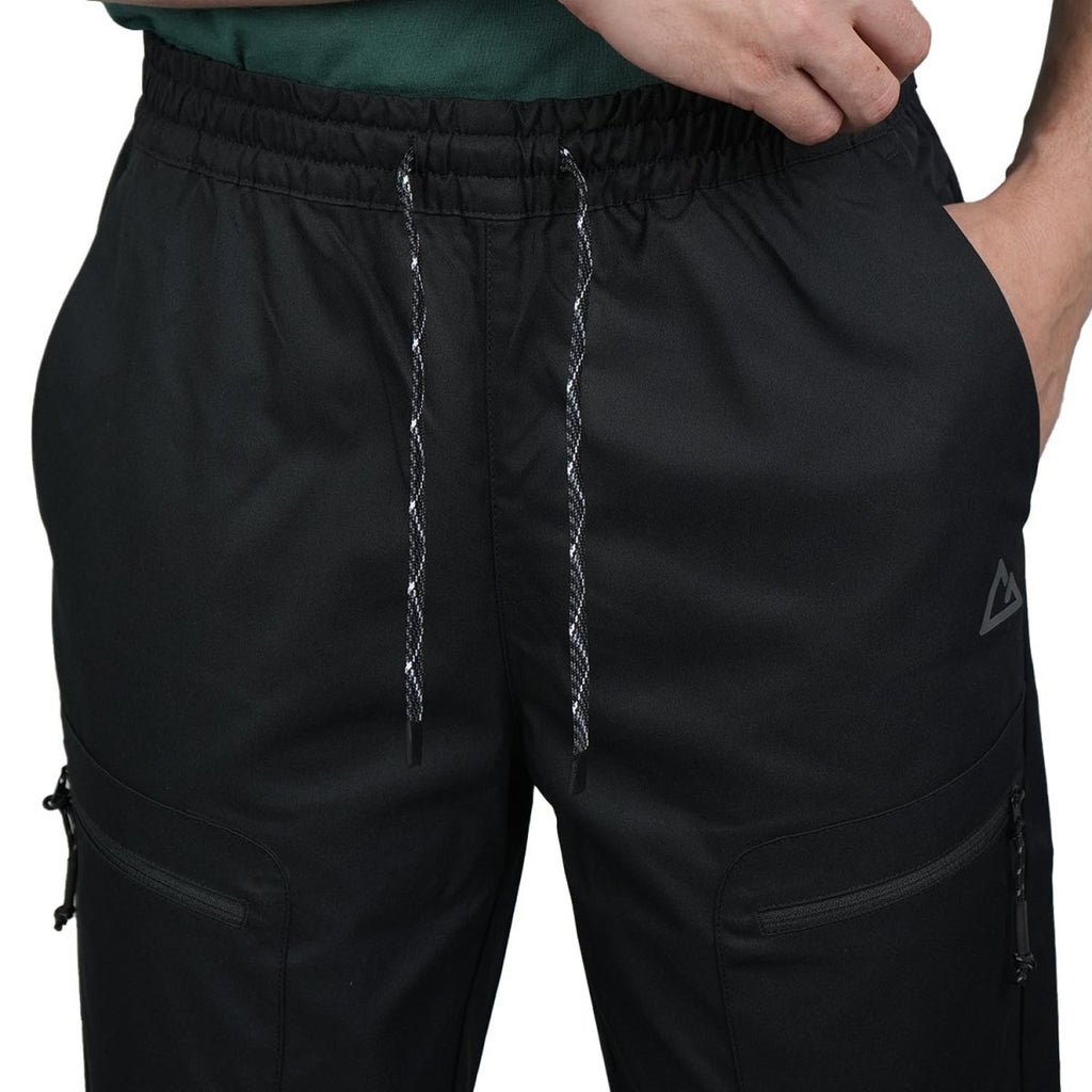 Men's Relaxed Fit Mid - Rise Polyester Jogger Pants S - Shop Giordano