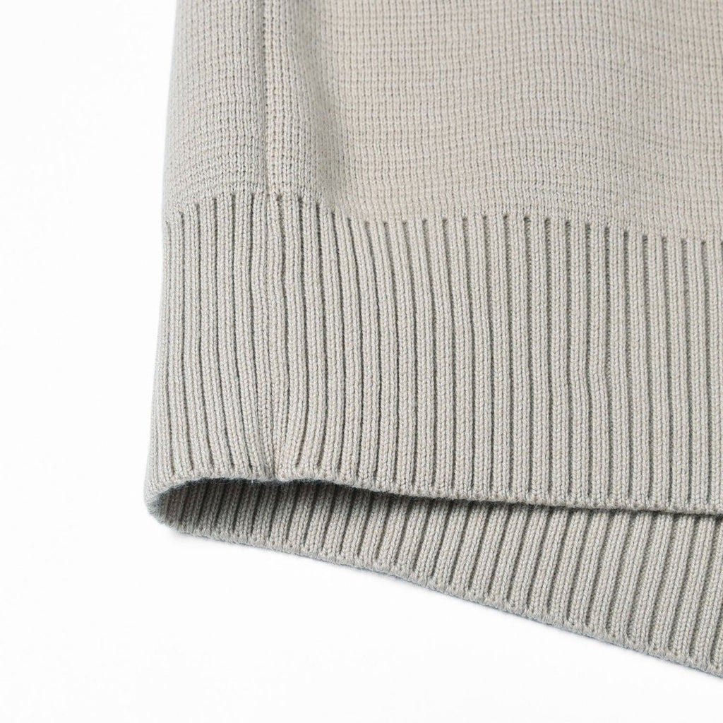 Men’S Relaxed Fit Mock Neck Half - Zip Textured Sweater S - Shop Giordano