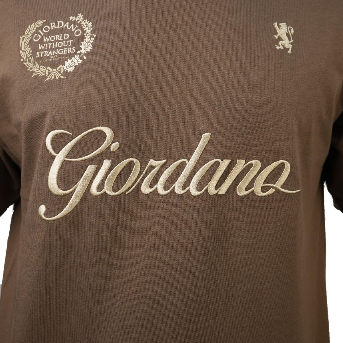 Men’S Relaxed Fit Printed Crew Neck Cotton Jersey Tee S - Shop Giordano