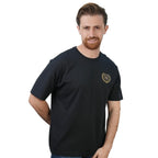 Men’S Relaxed Fit Printed Crew Neck Cotton Jersey Tee S - Shop Giordano