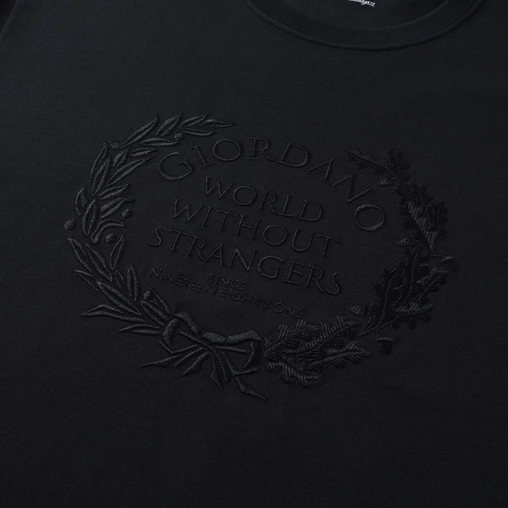 Men’S Relaxed Fit Printed Crew Neck Cotton Jersey Tee S - Shop Giordano