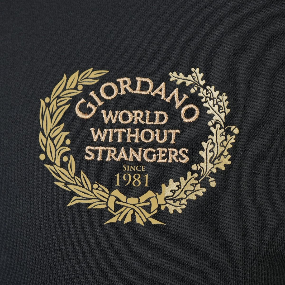 Men’S Relaxed Fit Printed Crew Neck Cotton Jersey Tee S - Shop Giordano