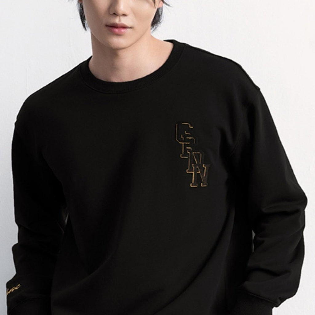Men's Relaxed Fit Printed French Terry Pullover S - Shop Giordano