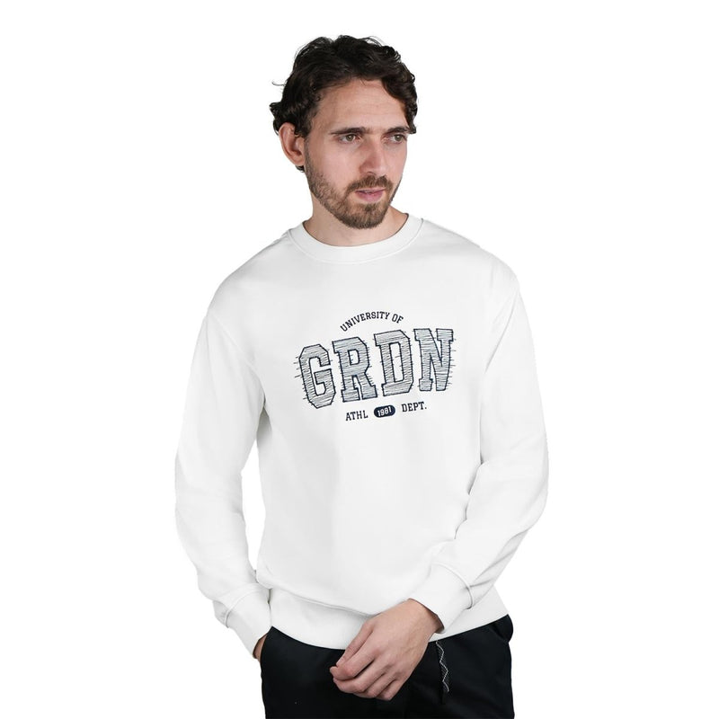 Giordano Men's Relaxed Fit Printed French Terry Pullover - Premium Sweaters