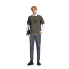 Men's Relaxed Fit Raglan Sleeve Tee S - Shop Giordano