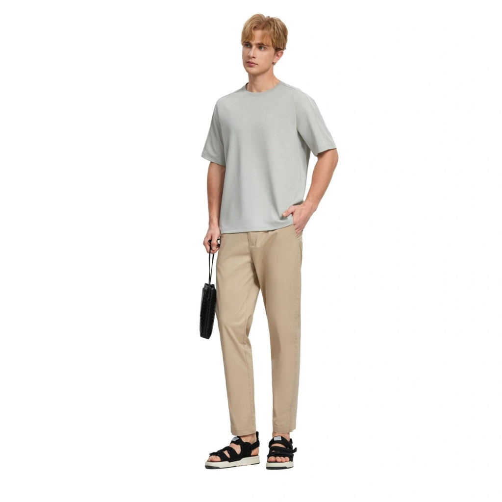 Men's Relaxed Fit Raglan Sleeve Tee S - Shop Giordano