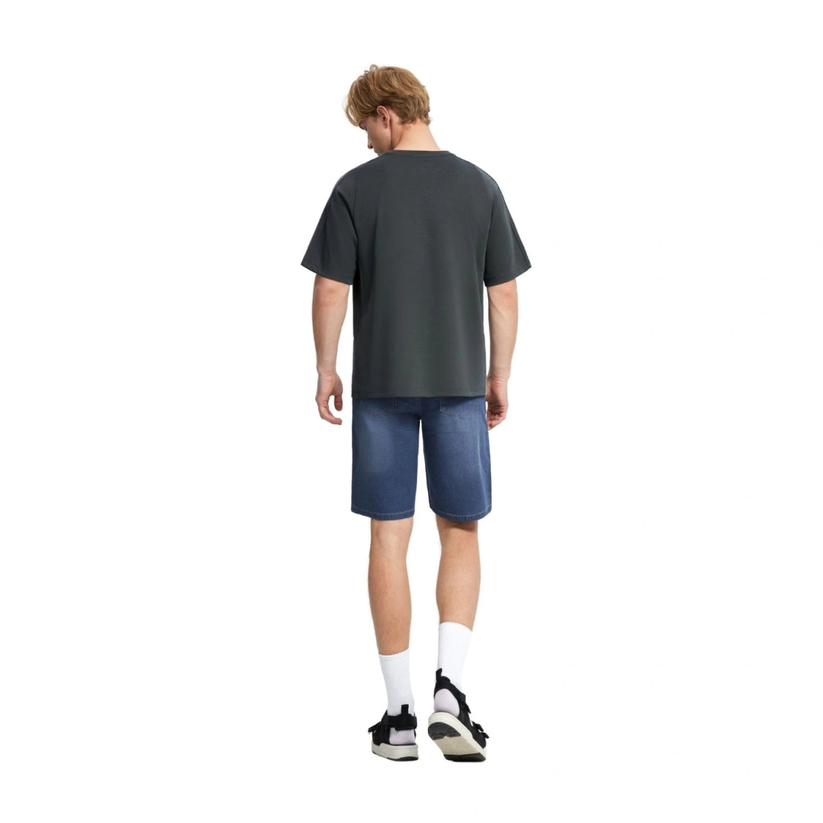 Men's Relaxed Fit Raglan Sleeve Tee - Giordano