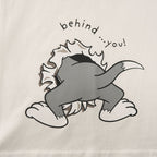 Men's Relaxed Fit Short Sleeve Tom & Jerry Cotton Graphic Tee S - Shop Giordano