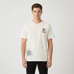 Men's Relaxed Fit Short Sleeve Tom & Jerry Cotton Graphic Tee S - Shop Giordano