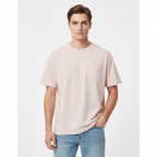 Giordano Men's Relaxed Fit Sorona Interlock Crew Neck Tee - Premium Tee