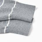 Men's Relaxed Fit Striped Crew Neck Cotton Sweater S - Shop Giordano