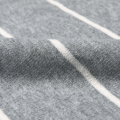 Men's Relaxed Fit Striped Crew Neck Cotton Sweater - Giordano