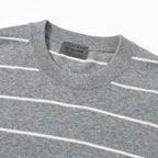 Men's Relaxed Fit Striped Crew Neck Cotton Sweater S - Shop Giordano