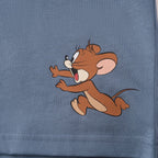 Men's Relaxed Fit Tom & Jerry Cotton Graphic Tee S - Shop Giordano
