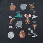 Men's Relaxed Fit Tom & Jerry Cotton Graphic Tee S - Shop Giordano