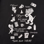 Men's Relaxed Fit Tom & Jerry Cotton Print Tee S - Shop Giordano