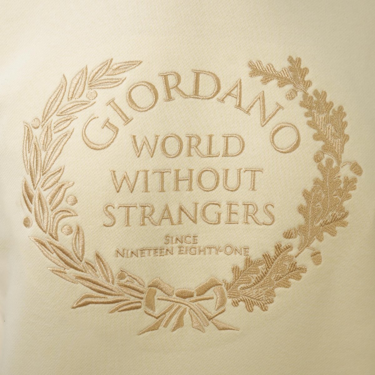 Men’S Relaxed French Terry Crew Neck Graphic Sweater S - Shop Giordano