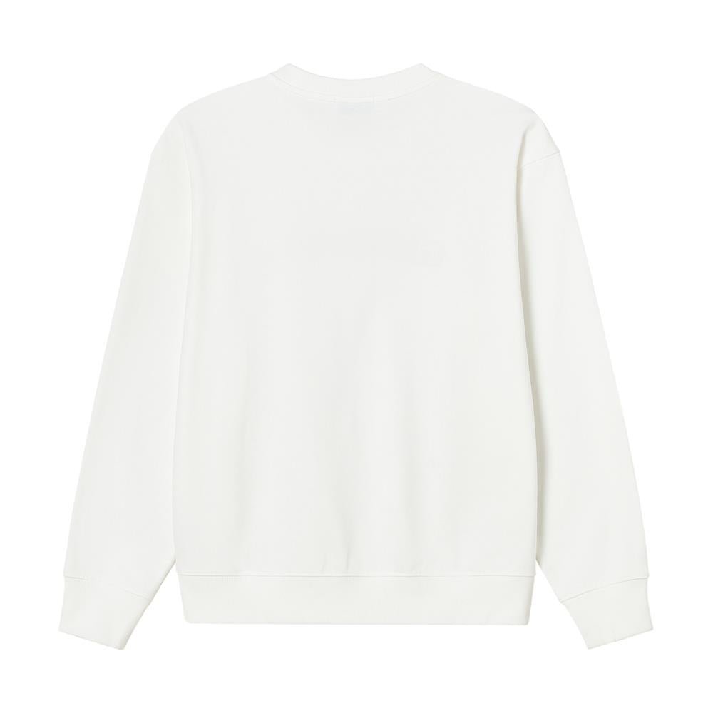 Men’S Relaxed French Terry Crew Neck Graphic Sweater S - Shop Giordano