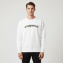 Men’S Relaxed French Terry Crew Neck Graphic Sweater S - Shop Giordano