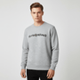 Men’S Relaxed French Terry Crew Neck Graphic Sweater S - Shop Giordano