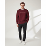 Men’S Relaxed French Terry Crew Neck Graphic Sweatshirt S - Shop Giordano