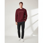 Men’S Relaxed French Terry Crew Neck Graphic Sweatshirt S - Shop Giordano