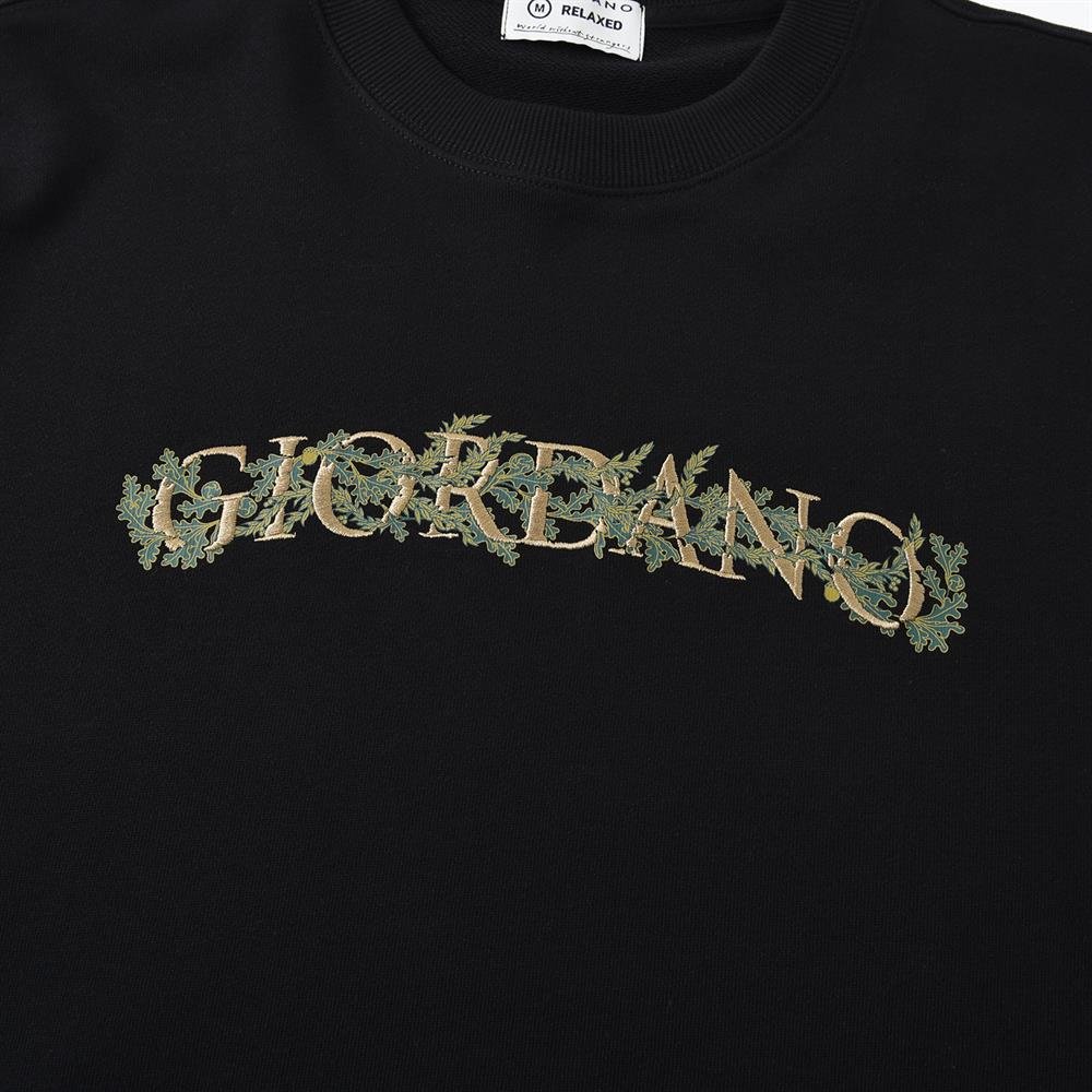 Men’S Relaxed French Terry Crew Neck Graphic Sweatshirt S - Shop Giordano