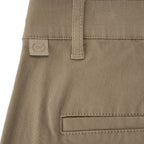 Men’S Relaxed Straight Cotton Stretch Khaki Pants 30 - Shop Giordano