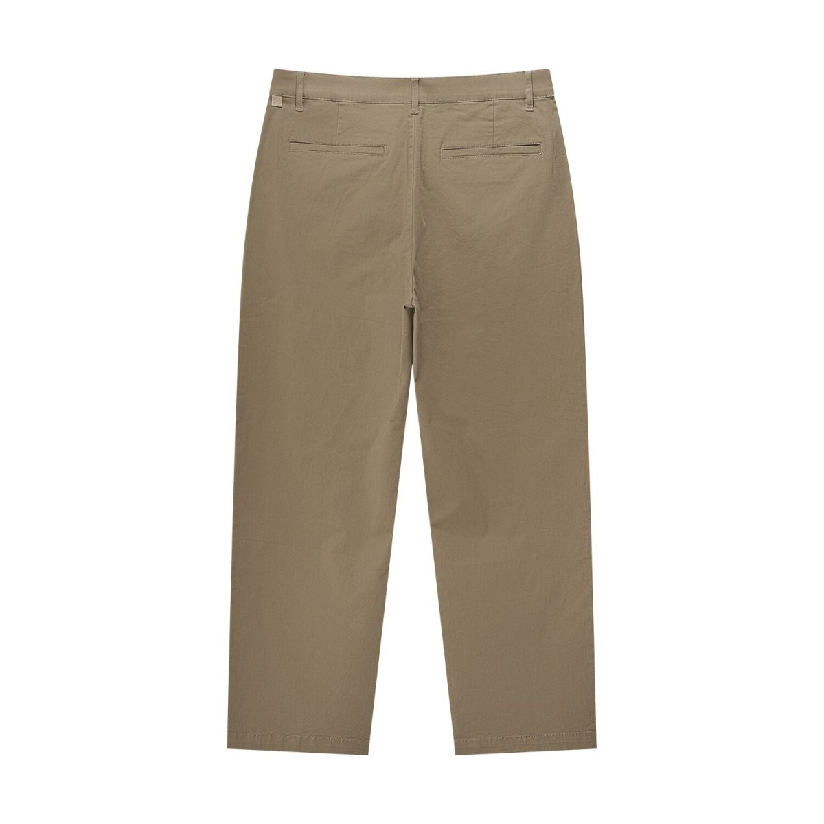 Men’S Relaxed Straight Cotton Stretch Khaki Pants 30 - Shop Giordano