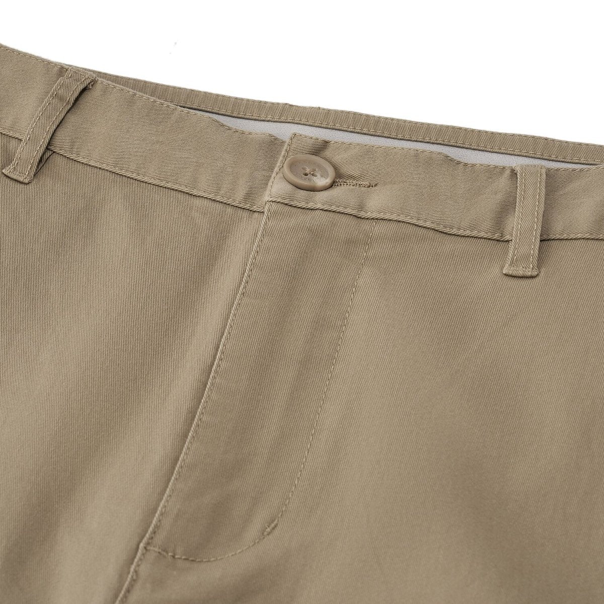 Men’S Relaxed Straight Cotton Stretch Khaki Pants 30 - Shop Giordano