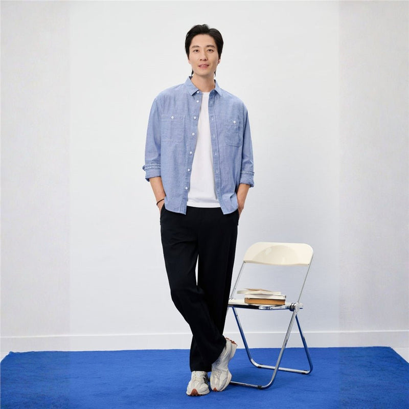 Giordano Men's Relaxed Straight Interlock Jogger - first_variant_option_2 Premium Joggers for Giordano