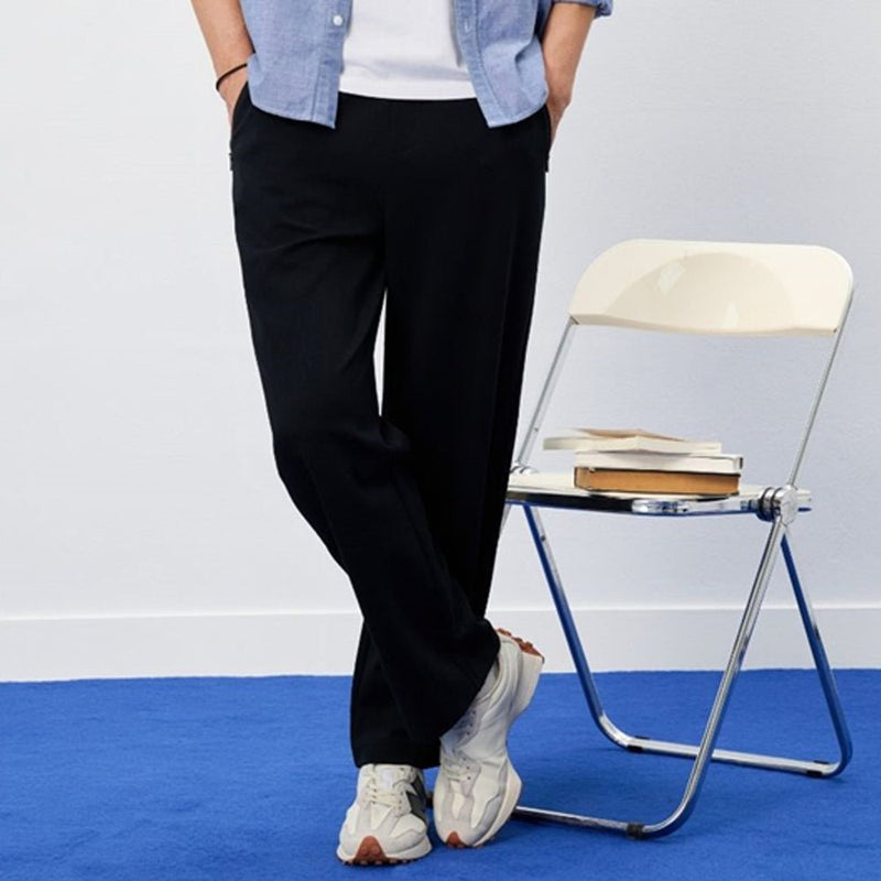 Giordano Men's Relaxed Straight Interlock Jogger - first_variant_option_2 Premium Joggers for Giordano