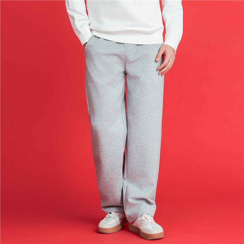 Men’S Relaxed Straight Interlock Jogger With Elastic Waist S - Shop Giordano