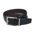 Men's Reversible Leather Belt - Classic Dual - Tone Style M - Shop Giordano