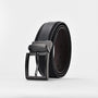 Giordano Men's Reversible Leather Belt With Classic Buckle - Premium Belts