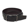 Giordano Men's Reversible Leather Belt With Classic Buckle - Premium Belts