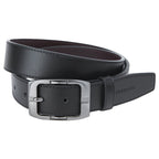 Men’S Reversible Leather Belt With Classic Metal Buckle M - Shop Giordano