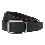Men’S Reversible Leather Belt With Classic Metal Buckle M - Shop Giordano