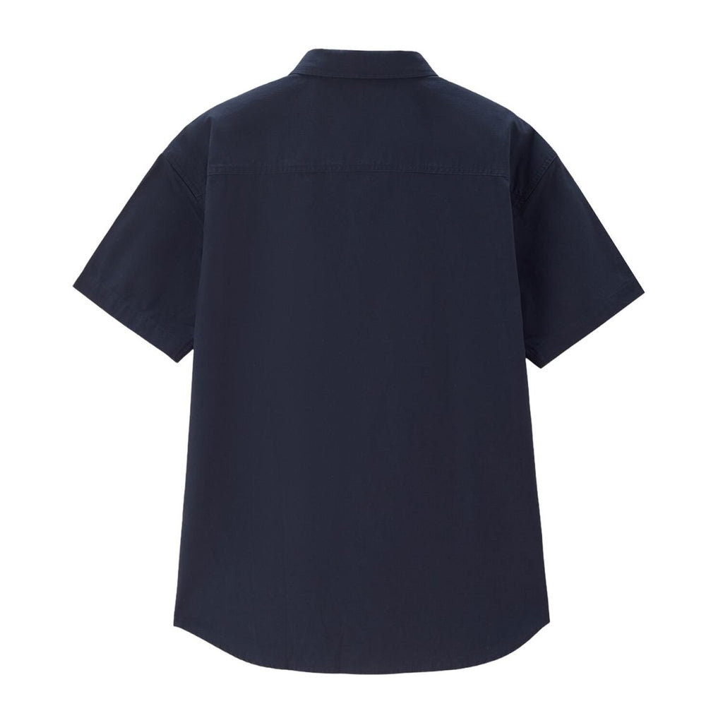 Men's Ripstop Relaxed Fit Cotton Shirt S - Shop Giordano