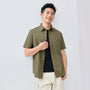 Men's Ripstop Relaxed Fit Cotton Shirt S - Shop Giordano