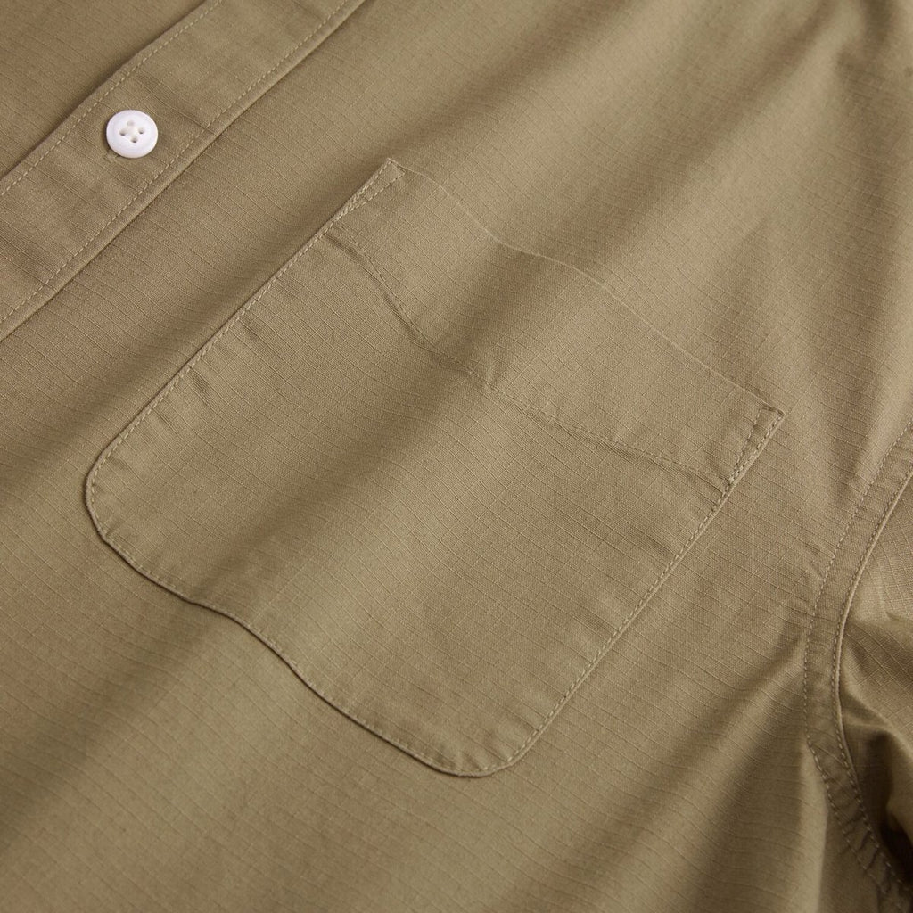 Men's Ripstop Relaxed Fit Cotton Shirt S - Shop Giordano