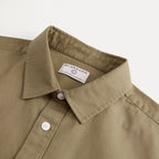Men's Ripstop Relaxed Fit Cotton Shirt S - Shop Giordano