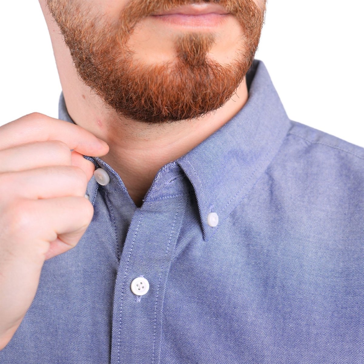 Men's Shirt With Small Lion Embroidery - Giordano