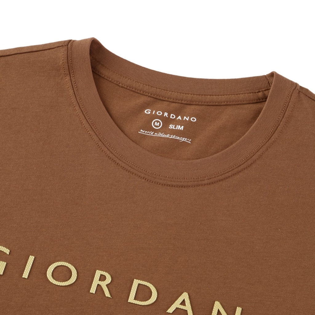 Giordano Men's Short Sleeve Print Tee - Premium Print Tee