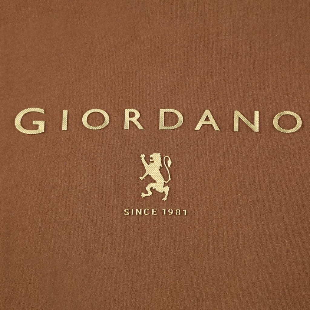 Giordano Men's Short Sleeve Print Tee - Premium Print Tee
